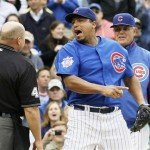 Pirates Cubs Zambrano Ejected Baseball